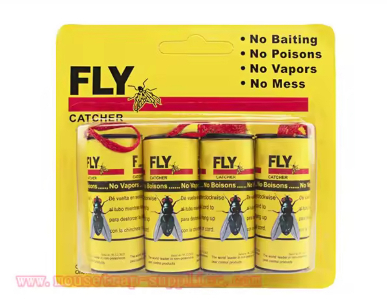 মাছি মারার ট্র্যাপ - 4 পিছ প্যাকেট
